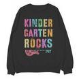 KINDERGARTEN ROCKS Teacher Crew Rock Star Kinder Team Women Crewneck Sweatshirt, novelty gifts, funny gifts KINDERGARTEN ROCKS Teacher Crew Rock Star Kinder Team Women Crewneck Sweatshirt, novelty gifts, funny gifts