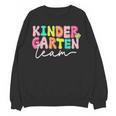 Kindergarten Team Teacher Back To School Kindergarten Squad Women Crewneck Sweatshirt, novelty gifts, funny gifts