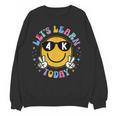 Lets Learn Today Shirt Smile Face 4K Teacher Back To School Women Crewneck Sweatshirt, novelty gifts, funny gifts Lets Learn Today Shirt Smile Face 4K Teacher Back To School Women Crewneck Sweatshirt, novelty gifts, funny gifts