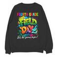 Let The Games Begin Fourth Grade Field Day 2025 Teacher Kid Women Crewneck Sweatshirt, novelty gifts, funny gifts