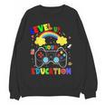 Level Up Your Education Gaming Inspired Teacher Gamers For Men Women Kids Women Crewneck Sweatshirt, novelty gifts, funny gifts Level Up Your Education Gaming Inspired Teacher Gamers For Men Women Kids Women Crewneck Sweatshirt, novelty gifts, funny gifts