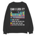 Can I Lick It Periodic Table Of Elements Science Teacher Women Crewneck Sweatshirt, novelty gifts, funny gifts