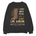 Line Dancing Choreographed Group Dancer Dance Teacher Women Crewneck Sweatshirt, novelty gifts, funny gifts