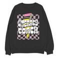 Literacy Coach Reading Specialist Facilitator Lead Teacher Women Crewneck Sweatshirt, novelty gifts, funny gifts Literacy Coach Reading Specialist Facilitator Lead Teacher Women Crewneck Sweatshirt, novelty gifts, funny gifts