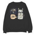 Llama Shirt English Teacher School Student ESL Joke Women Crewneck Sweatshirt, novelty gifts, funny gifts Llama Shirt English Teacher School Student ESL Joke Women Crewneck Sweatshirt, novelty gifts, funny gifts