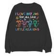 I Love My Job For All The Little Reasons Teacher Women Crewneck Sweatshirt, novelty gifts, funny gifts
