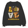 LOVE Kindergarten Pumpkin Teacher Student Halloween Costume Women Crewneck Sweatshirt, novelty gifts, funny gifts LOVE Kindergarten Pumpkin Teacher Student Halloween Costume Women Crewneck Sweatshirt, novelty gifts, funny gifts