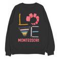Love Montessori Education Math Teacher Women Crewneck Sweatshirt, novelty gifts, funny gifts Love Montessori Education Math Teacher Women Crewneck Sweatshirt, novelty gifts, funny gifts