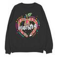 Maestra Pencil Spanish Teacher Bilingual 100 Days Of School Women Crewneck Sweatshirt, novelty gifts, funny gifts Maestra Pencil Spanish Teacher Bilingual 100 Days Of School Women Crewneck Sweatshirt, novelty gifts, funny gifts
