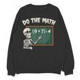 Do The Math 67 Meme Joke Halloween Skeleton Math Teacher Women Crewneck Sweatshirt, novelty gifts, funny gifts Do The Math 67 Meme Joke Halloween Skeleton Math Teacher Women Crewneck Sweatshirt, novelty gifts, funny gifts