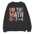 Do The Math 67 Meme Six Seven Teacher Women Crewneck Sweatshirt, novelty gifts, funny gifts