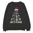 Math Equation Merry Xmas Season Teacher Christmas Tree Women Crewneck Sweatshirt, novelty gifts, funny gifts