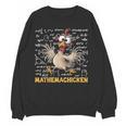 Mathemachicken Chicken Math Teacher Back To School Women Crewneck Sweatshirt, novelty gifts, funny gifts