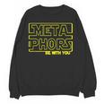 Metaphors Be With You English Teacher Shirts T-Shirt Women Crewneck Sweatshirt, novelty gifts, funny gifts