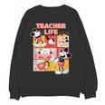 Mickey Mouse Teacher Life Women Crewneck Sweatshirt, novelty gifts, funny gifts Mickey Mouse Teacher Life Women Crewneck Sweatshirt, novelty gifts, funny gifts