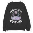 Microbiology Lab Love Culture Biology Teacher Lab Tech Women Crewneck Sweatshirt, novelty gifts, funny gifts