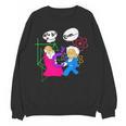 Nerdy Pythagoras Fighting Over C Squared Math Teacher Women Crewneck Sweatshirt, novelty gifts, funny gifts Nerdy Pythagoras Fighting Over C Squared Math Teacher Women Crewneck Sweatshirt, novelty gifts, funny gifts