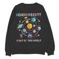 Neurodiversity Is Out Of This World Space Autism Teacher Women Crewneck Sweatshirt, novelty gifts, funny gifts Neurodiversity Is Out Of This World Space Autism Teacher Women Crewneck Sweatshirt, novelty gifts, funny gifts