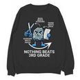 Nothing Beats 3rd Grade Back To School Kids Teachers Women Crewneck Sweatshirt, novelty gifts, funny gifts