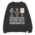 Nothing Beats Kindergarten Back To School Kids Teacher Women Crewneck Sweatshirt, novelty gifts, funny gifts Nothing Beats Kindergarten Back To School Kids Teacher Women Crewneck Sweatshirt, novelty gifts, funny gifts