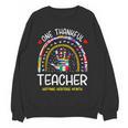 One Thankful Teacher Hispanic Heritage Month Countries Flags Women Crewneck Sweatshirt, novelty gifts, funny gifts One Thankful Teacher Hispanic Heritage Month Countries Flags Women Crewneck Sweatshirt, novelty gifts, funny gifts