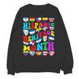 Hispanic Heritage Month 2025 Latino Puerto Rico Teacher Kids Women Crewneck Sweatshirt, novelty gifts, funny gifts