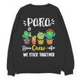 PARA Crew School Cactus Team PARA Teacher Squad For Men Women Kids Women Crewneck Sweatshirt, novelty gifts, funny gifts