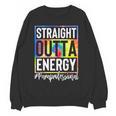 Paraprofessional Straight Outta Energy Teacher Life For Men Women Women Crewneck Sweatshirt, novelty gifts, funny gifts Paraprofessional Straight Outta Energy Teacher Life For Men Women Women Crewneck Sweatshirt, novelty gifts, funny gifts