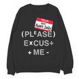 PEMDAS Math Teacher Halloween Costume Women Crewneck Sweatshirt, novelty gifts, funny gifts
