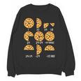 Pizza Slice Fraction Math Teacher Back To School Educational Women Crewneck Sweatshirt, novelty gifts, funny gifts