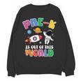Pre-K Student Teacher Astronaut Space Back To School Women Crewneck Sweatshirt, novelty gifts, funny gifts Pre-K Student Teacher Astronaut Space Back To School Women Crewneck Sweatshirt, novelty gifts, funny gifts