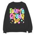 Preppy Fourth Grade Back To School 4th Grade Teacher Girls Women Crewneck Sweatshirt, novelty gifts, funny gifts Preppy Fourth Grade Back To School 4th Grade Teacher Girls Women Crewneck Sweatshirt, novelty gifts, funny gifts
