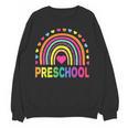 Preschool Rainbow Girls Boys Kids Teacher Back To School Women Crewneck Sweatshirt, novelty gifts, funny gifts Preschool Rainbow Girls Boys Kids Teacher Back To School Women Crewneck Sweatshirt, novelty gifts, funny gifts