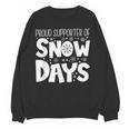 Proud Supporter Of Snow Days Teacher Christmas Men Women Women Crewneck Sweatshirt, novelty gifts, funny gifts Proud Supporter Of Snow Days Teacher Christmas Men Women Women Crewneck Sweatshirt, novelty gifts, funny gifts