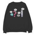 Punctuation English Teacher Wait What Stop It I Agree Women Crewneck Sweatshirt, novelty gifts, funny gifts