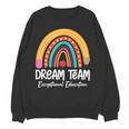 Rainbow Pencil Dream Exceptional Education Team SPED Teacher Women Crewneck Sweatshirt, novelty gifts, funny gifts Rainbow Pencil Dream Exceptional Education Team SPED Teacher Women Crewneck Sweatshirt, novelty gifts, funny gifts