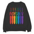 Rainbow Roygbiv Kids Artist Costume Art Teacher Women Crewneck Sweatshirt, novelty gifts, funny gifts Rainbow Roygbiv Kids Artist Costume Art Teacher Women Crewneck Sweatshirt, novelty gifts, funny gifts