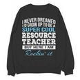 Resource Teacher Tshirt Men Women Women Crewneck Sweatshirt, novelty gifts, funny gifts Resource Teacher Tshirt Men Women Women Crewneck Sweatshirt, novelty gifts, funny gifts