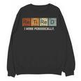 Retired Chemistry Teacher Science Retirement Chemistry Women Crewneck Sweatshirt, novelty gifts, funny gifts