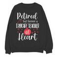 Retired Daycare Teacher Retirement For Daycare Teacher Women Crewneck Sweatshirt, novelty gifts, funny gifts