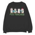Retro Christmas Snowman FCS Teacher Family Consumer Science Women Crewneck Sweatshirt, novelty gifts, funny gifts Retro Christmas Snowman FCS Teacher Family Consumer Science Women Crewneck Sweatshirt, novelty gifts, funny gifts