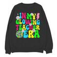 Retro Groovy In My Glowing Teacher Era Happy Teacher's Day Women Crewneck Sweatshirt, novelty gifts, funny gifts Retro Groovy In My Glowing Teacher Era Happy Teacher's Day Women Crewneck Sweatshirt, novelty gifts, funny gifts