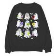 Retro Halloween Science Teacher Ghost Laboratory Teacher Women Crewneck Sweatshirt, novelty gifts, funny gifts Retro Halloween Science Teacher Ghost Laboratory Teacher Women Crewneck Sweatshirt, novelty gifts, funny gifts