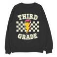 Retro Third Grade Teacher Lightning Bolt Pencil Teacher Kids Women Crewneck Sweatshirt, novelty gifts, funny gifts Retro Third Grade Teacher Lightning Bolt Pencil Teacher Kids Women Crewneck Sweatshirt, novelty gifts, funny gifts