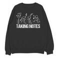 Retro Vintage Musical Taking Notes Teachers Music Love Women Crewneck Sweatshirt, novelty gifts, funny gifts Retro Vintage Musical Taking Notes Teachers Music Love Women Crewneck Sweatshirt, novelty gifts, funny gifts