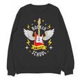 Rockin 50 Days Of School 50th Day Of School Teacher Student Men Women Girls Kids Women Crewneck Sweatshirt, novelty gifts, funny gifts