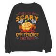 This Is My Scary Gym Teacher Costume Pumpkin Halloween Men Women Women Crewneck Sweatshirt, novelty gifts, funny gifts This Is My Scary Gym Teacher Costume Pumpkin Halloween Men Women Women Crewneck Sweatshirt, novelty gifts, funny gifts