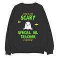 Scary Special Education Ed Teacher Costume Halloween Easy Women Crewneck Sweatshirt, novelty gifts, funny gifts Scary Special Education Ed Teacher Costume Halloween Easy Women Crewneck Sweatshirt, novelty gifts, funny gifts