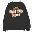 School Bus Trip Vibes Students Teachers Students Field Trip For Men Women Kids Women Crewneck Sweatshirt, novelty gifts, funny gifts School Bus Trip Vibes Students Teachers Students Field Trip For Men Women Kids Women Crewneck Sweatshirt, novelty gifts, funny gifts