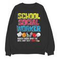 School Social Worker Teacher Caseworker Public Servant LSW Women Crewneck Sweatshirt, novelty gifts, funny gifts School Social Worker Teacher Caseworker Public Servant LSW Women Crewneck Sweatshirt, novelty gifts, funny gifts